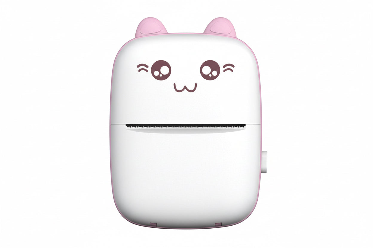 Mini Imprimante Portable Bluetooth – Imprimante Thermique de Poche pour Téléphone (Photos, Notes & Étiquettes)