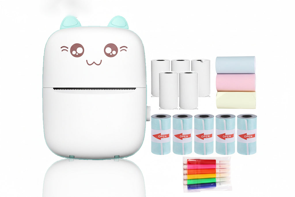 Mini Imprimante Portable Bluetooth – Imprimante Thermique de Poche pour Téléphone (Photos, Notes & Étiquettes)